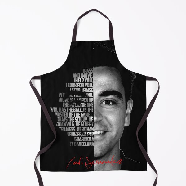 Item preview, Black and white Xavi Hernandez quote poster designed and sold by Enea Kelo.