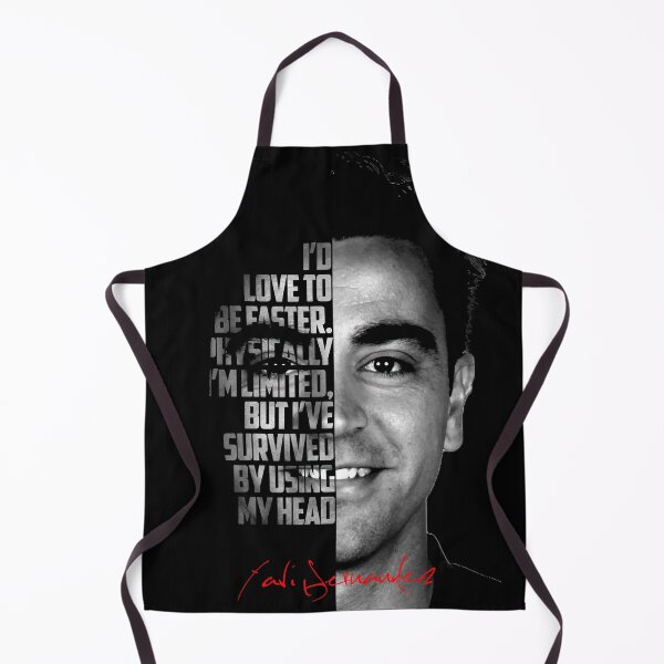Item preview, Black and white Xavi Hernandez quote poster designed and sold by Enea Kelo.