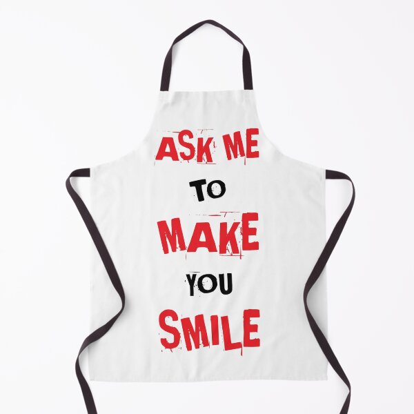 Item preview, Ask me to make you smile #3 designed and sold by Achily.