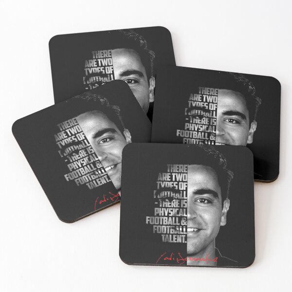 Item preview, Black and white Xavi Hernandez quote poster designed and sold by Enea Kelo.