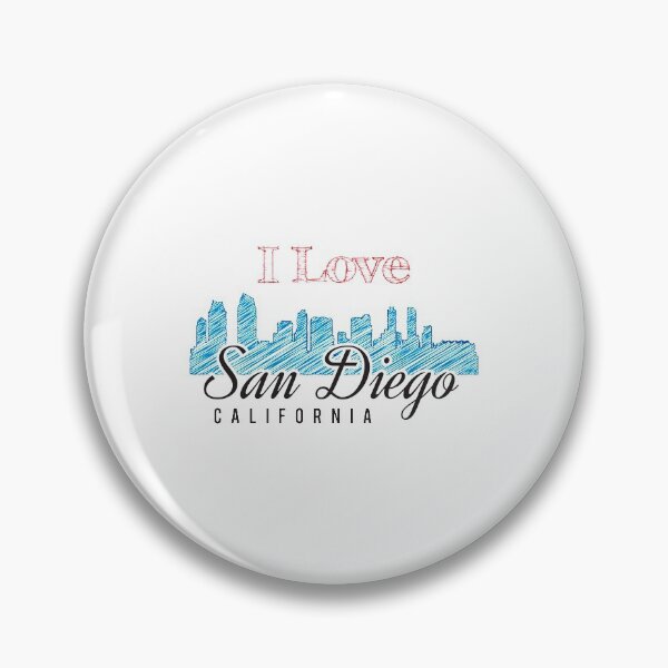 Item preview, I Love San Diego California designed and sold by 4AllTimes.