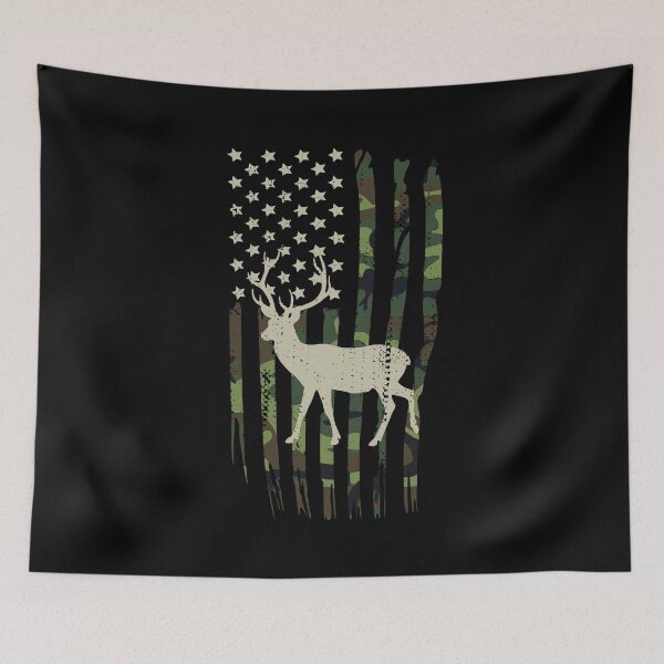 Item preview, Deer Hunting Camouflage American Flag Patriotic  designed and sold by Vanover Designs.