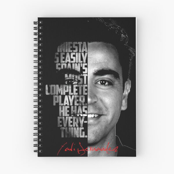 Item preview, Black and white Xavi Hernandez quote poster designed and sold by Enea Kelo.