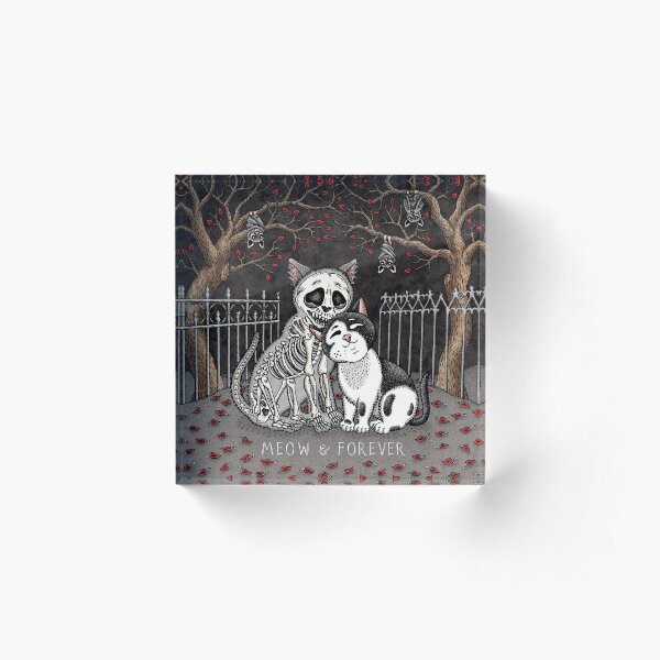 Miau & für immer Acrylblock
