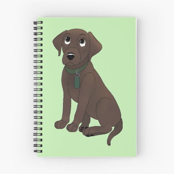 Item preview, Cartoony Chocolate Lab Design designed and sold by pawtraitdreams.