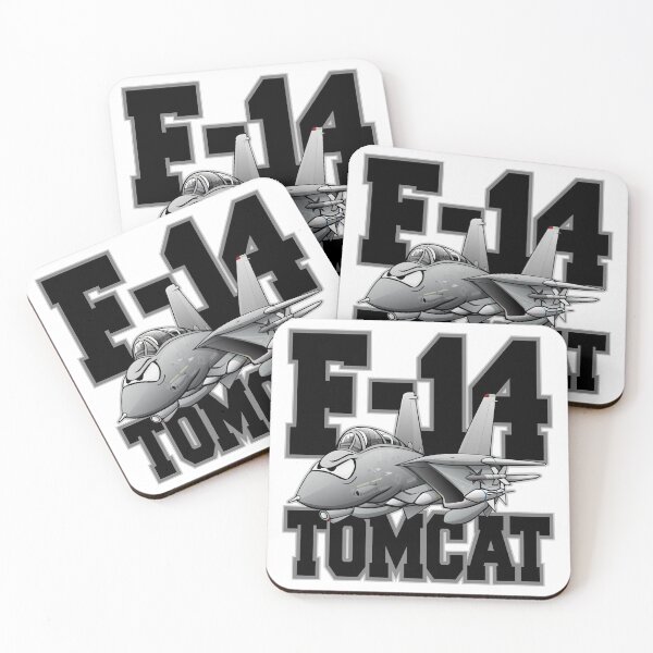 Item preview, F-14 Tomcat Military Fighter Jet Aircraft Cartoon Illustration designed and sold by hobrath.
