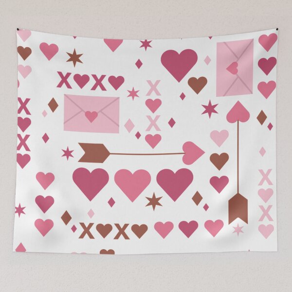 Item preview, Xoxo Love Pattern  designed and sold by joabaj.