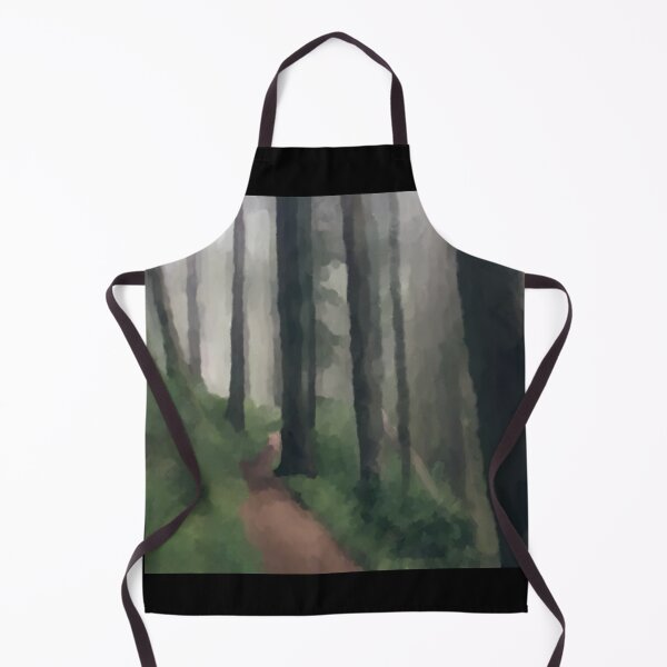 Item preview, Calming Watercolor Forest Scene with path designed and sold by gobbieshoppe.