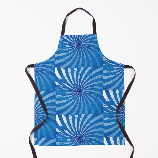 Item preview, Blue Retro Swirl Sunburst designed and sold by Sybille-Yates.
