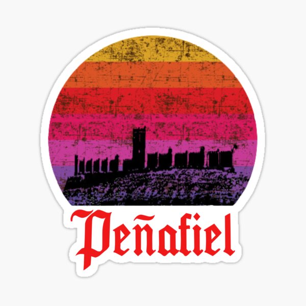Castillo de Peñafiel, Valladolid Pegatina