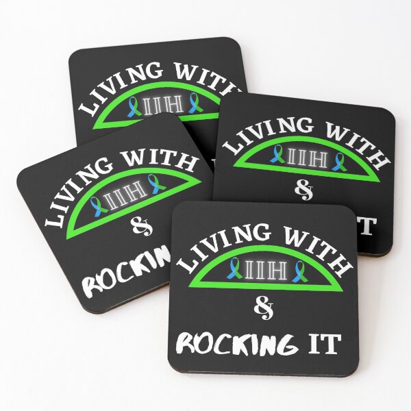 Item preview, Living With IIH and Rocking It designed and sold by Sweet-A-Dsignz.
