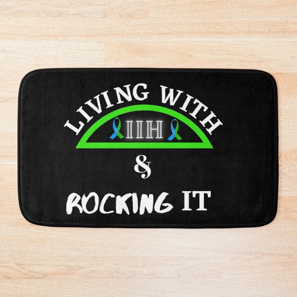 Item preview, Living With IIH and Rocking It designed and sold by Sweet-A-Dsignz.