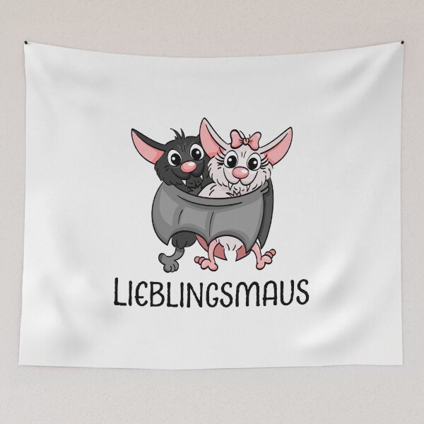 Item preview, Favorite person favorite mouse bat vampire couple love designed and sold by ElBeDesigns.