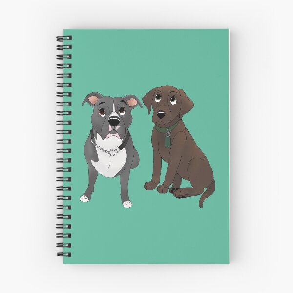 Item preview, Cartoony Lab and Pitbull Design designed and sold by pawtraitdreams.