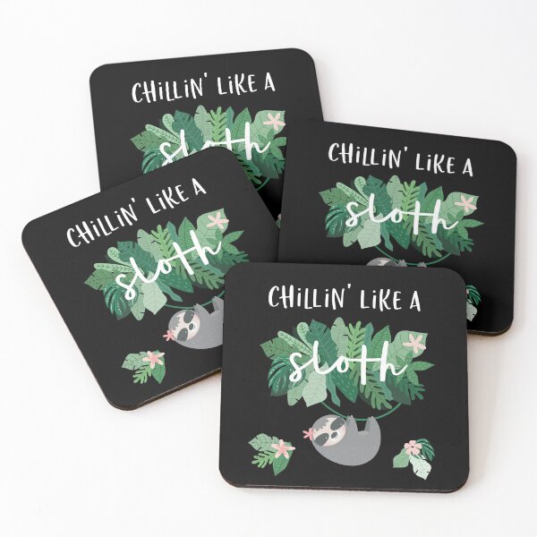 Item preview, chillin like a sloth cute fun sloth art designed and sold by Stacycooke.