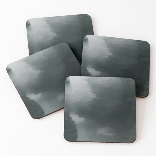 Item preview, Calming Abstract black and white Watercolor Forest Scene with river designed and sold by gobbieshoppe.