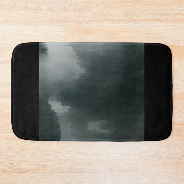 Item preview, Calming Abstract black and white Watercolor Forest Scene with river designed and sold by gobbieshoppe.