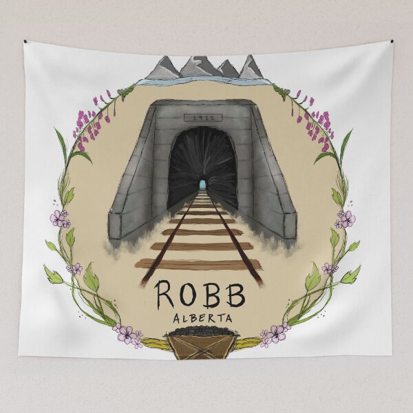 Item preview, Robb, Alberta designed and sold by EarthyUndertone.