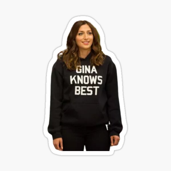 Gina Linetti Gina Knows Best Sticker for Sale by Brooklyn 99shop Redbubble