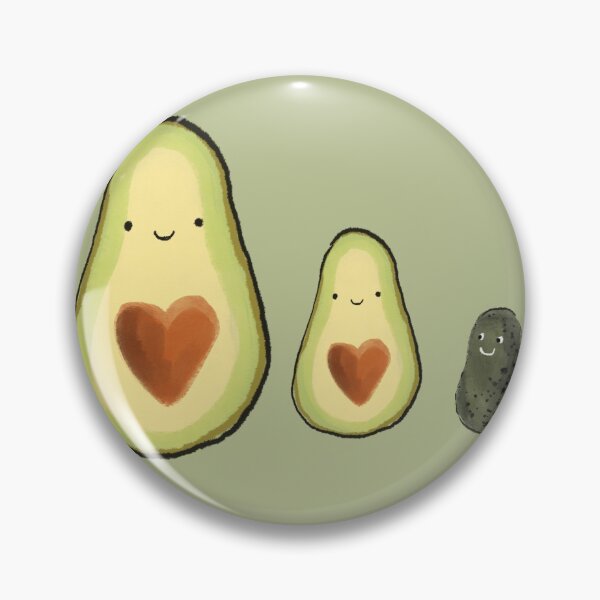 Item preview, Heart - vocado (textless) designed and sold by Matt Corrigan.