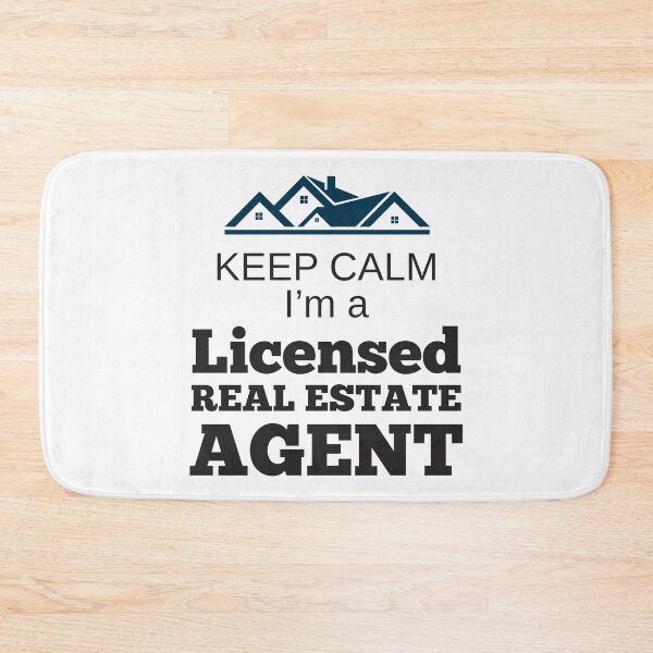 Item preview, Keep Calm I'm A Licensed Real Estate Agent designed and sold by 4AllTimes.