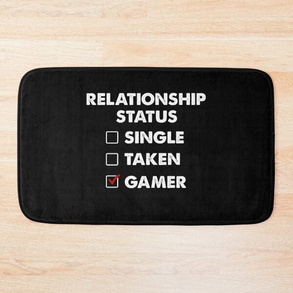 Item preview, Relationship status single taken gamer designed and sold by BrandyKrat.