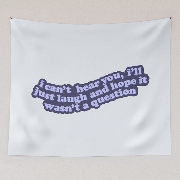 Item preview, I Can’t Hear You, I’ll Just Laugh And Hope It Was’nt A Question (Hearing Impaired, Hard Of Hearing, Deaf Culture) designed and sold by illhustration.