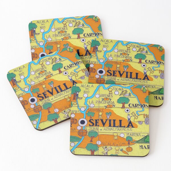 Item preview, SEVILLA - MURAL - BEST OF SPAIN - VISIT SPAIN - ESPAÑA- SEVILLE  designed and sold by Tropical Blood.