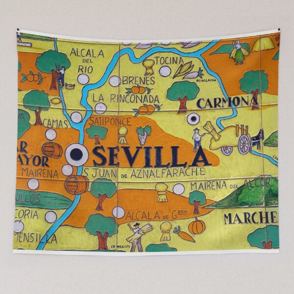 Item preview, SEVILLA - MURAL - BEST OF SPAIN - VISIT SPAIN - ESPAÑA- SEVILLE  designed and sold by Tropical Blood.