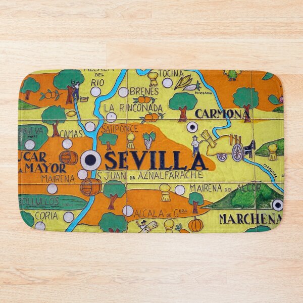 Item preview, SEVILLA - MURAL - BEST OF SPAIN - VISIT SPAIN - ESPAÑA- SEVILLE  designed and sold by Tropical Blood.