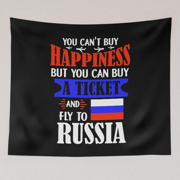 Item preview, You Can't Buy Happiness - Ticket To Russia designed and sold by biNutz.