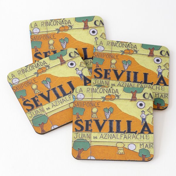Item preview, SEVILLA - SEVILLE TOWNS - MURAL - CERAMIC - SPAIN  designed and sold by Tropical Blood.