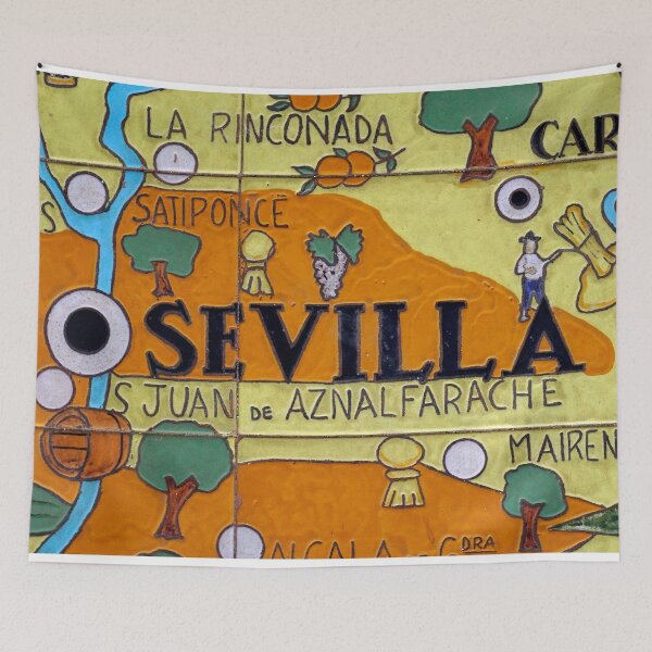 Item preview, SEVILLA - SEVILLE TOWNS - MURAL - CERAMIC - SPAIN  designed and sold by Tropical Blood.