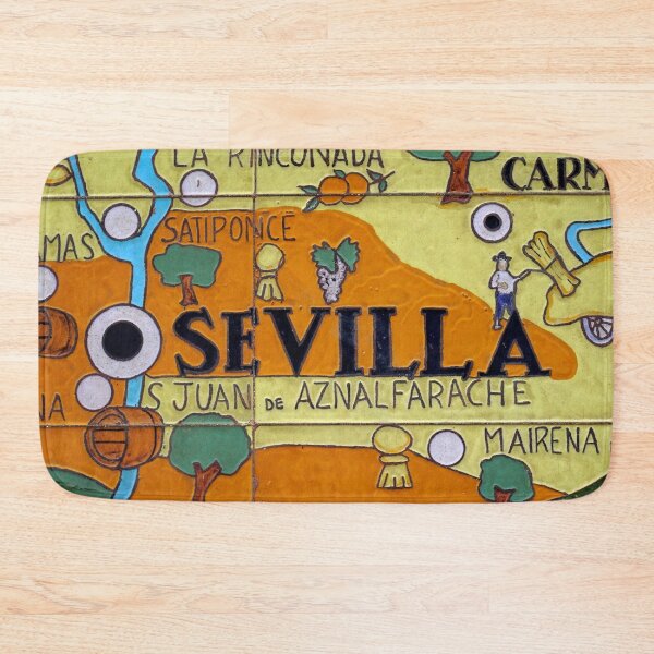 Item preview, SEVILLA - SEVILLE TOWNS - MURAL - CERAMIC - SPAIN  designed and sold by Tropical Blood.