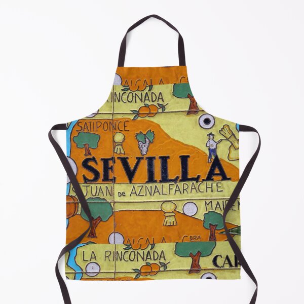 Item preview, SEVILLA - SEVILLE TOWNS - MURAL - CERAMIC - SPAIN designed and sold by Tropical Blood.