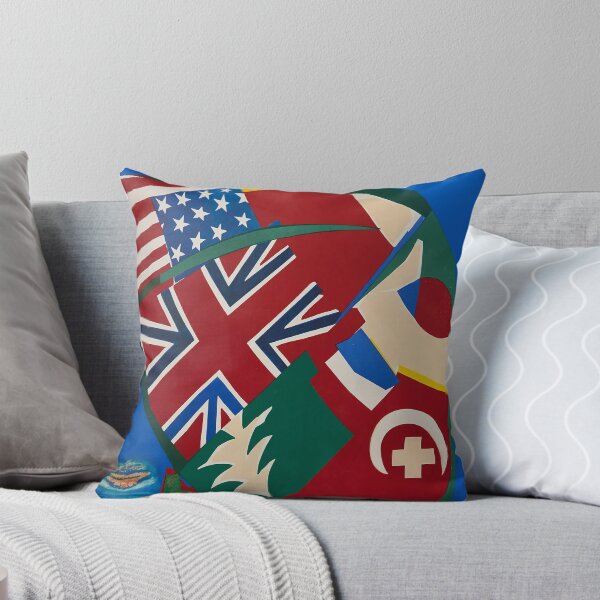 Item preview, retro USA Europe designed and sold by CorasPosters.