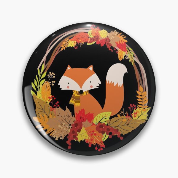 Item preview, Hello Autumn, Cute Fox designed and sold by Cute  Pawz.
