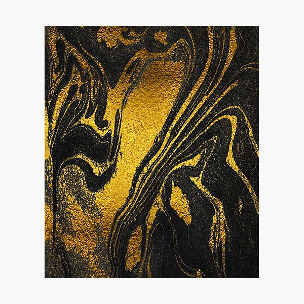 Item preview, black and gold marble pattern designed and sold by virilamissa.