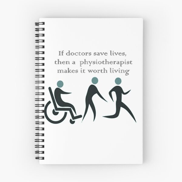 Item preview, If doctors save lives, then a physiotherapist makes it worth living designed and sold by KrissElla.