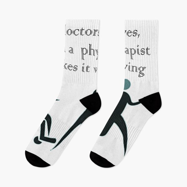 Item preview, If doctors save lives, then a physiotherapist makes it worth living designed and sold by KrissElla.