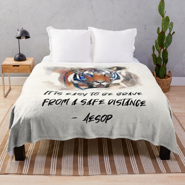 Item preview, Aesop Satire: Bravery. Words of Wisdom Collection designed and sold by ArtlyStudio.