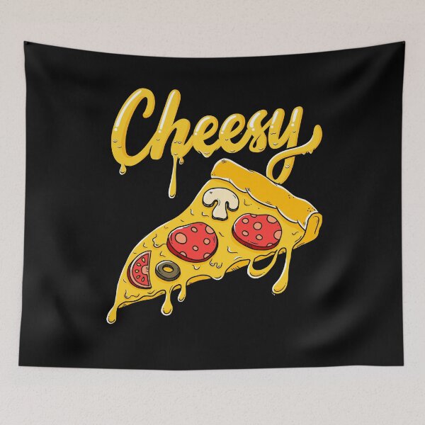 Item preview, Cheesy Pizza Slice designed and sold by lemontee.