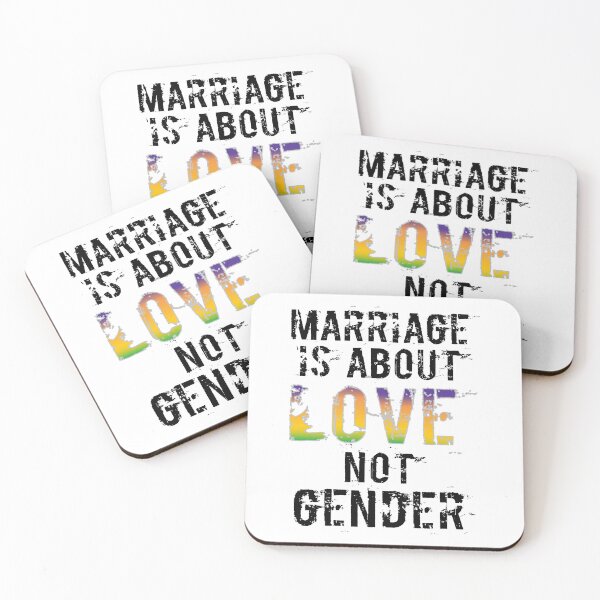 Item preview, Marriage Is About Love Not Gender designed and sold by 4AllTimes.