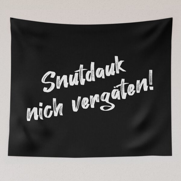 Item preview, Don't forget Snutdauk! designed and sold by froggy-stylecom.