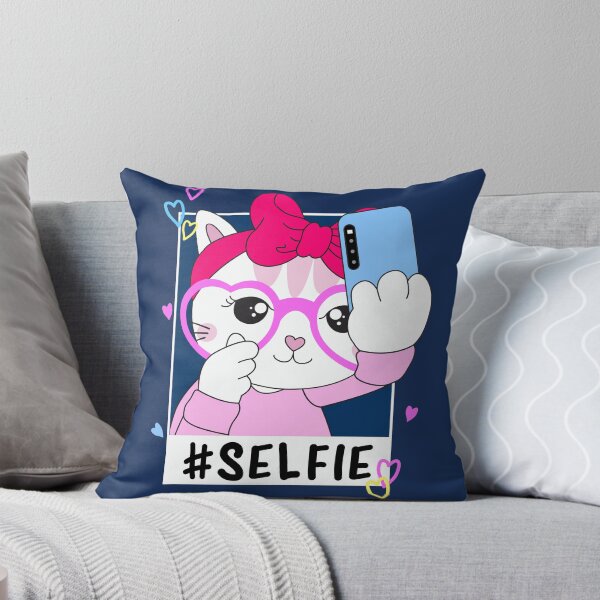 Artikelvorschau, Süße Katze, Selfie-Ideen, mädchenhaftes Kätzchen-Design entworfen und verkauft von Virgos Gallery.