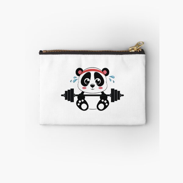 Item preview, Kawaii Panda Workout Barbell designed and sold by EstelleStar.