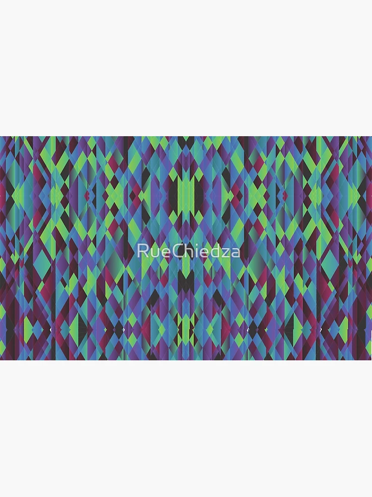 Thumbnail 4 of 4, Coffee Mug, graphic triangular pattern designed and sold by RueChiedza.