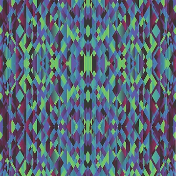 Artwork thumbnail, graphic triangular pattern by RueChiedza