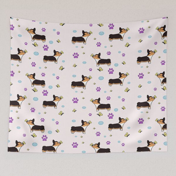 Item preview, Tri Color Corgi Friend Pattern designed and sold by PuffballCreates.