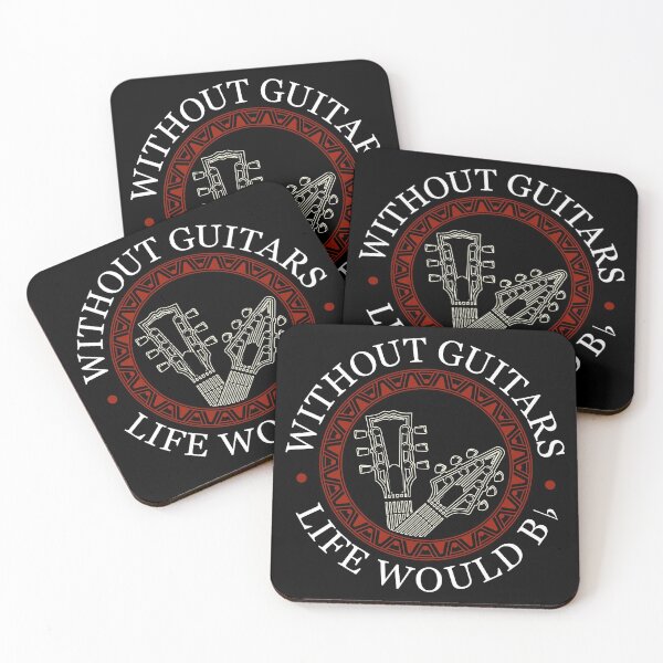 Item preview, Without Guitars Life Would B Flat designed and sold by Scottees.